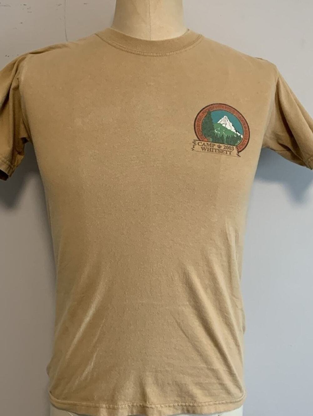 Vintage Camp Whitsett 2003 T-Shirt Size Small Gorpcore Outdoors